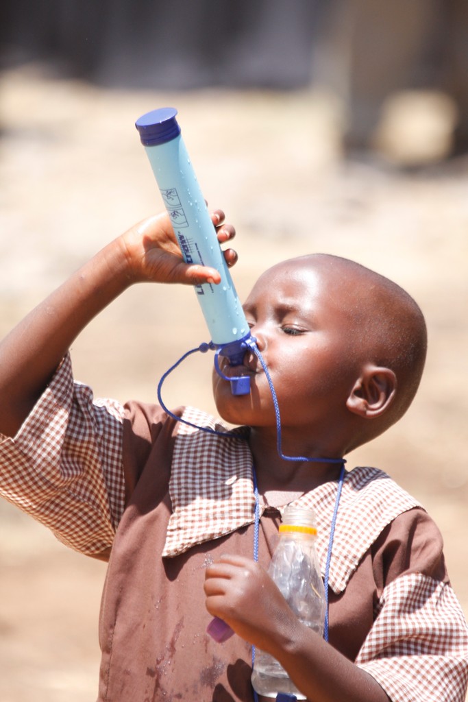 the-LifeStraw-to-drink-water