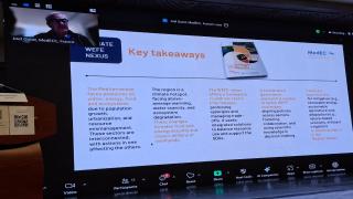 تغير المناخ في المتوسط: دعوة إلى عمل تحويلي من أجل مستقبل قابل للعيش”