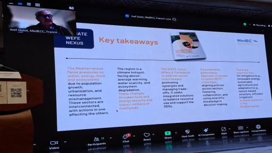 تغير المناخ في المتوسط: دعوة إلى عمل تحويلي من أجل مستقبل قابل للعيش”