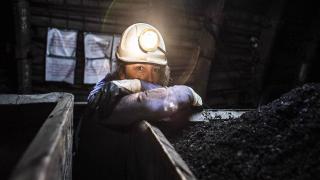 The struggle for survival of the women in the Spanish coal mine in Asturia, Spain, on 13 February 2017. When a worker dies in a Asturian mine, (north of Spain), absolute priority is given to the hiring of one of his sons or sons-in-law, to avoid an economic drama in families that generally only have the father's source of income. Twenty years ago it was key in the history of mining and the conquest of rights by women. That winter day of two decades ago, mining women entered for the first time in the darkness of a well. (Photo by Alvaro Fuente/NurPhoto via Getty Images)