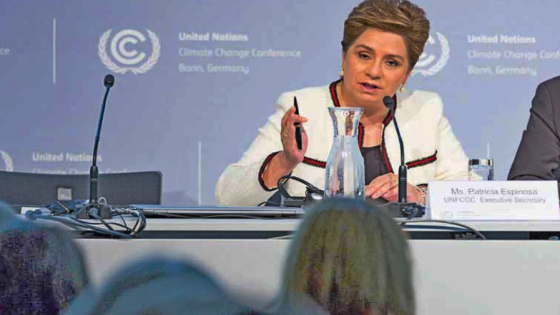 بيان من الأمين التنفيذي لتغير المناخ في الأمم المتحدة