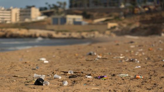 مكافحة النفايات البحرية في المغرب
