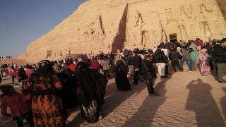 عيد الشمس فى ابي سمبل … بين الاسى و الامل