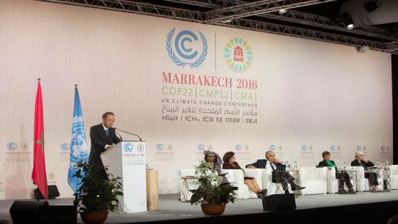 إطلاق شراكة مراكش من أجل العمل المناخي الشامل